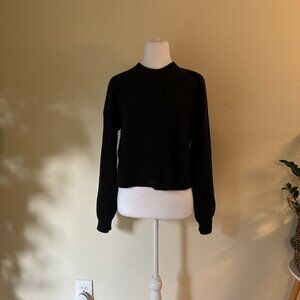 H&M Crew Neck Black Sweater